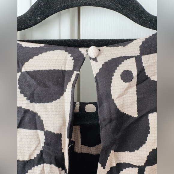 Farm Rio Geometric Toucan Flounce Mini Dress, Size XS - Picture 12 of 13